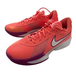 Nike Air Zoom GT Cut Academy Sz 10.5 Light Mango Dark Plum  FB2599-600